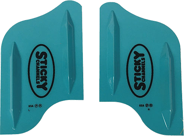 Sticky Channels - Channels Mini 4" Aqua
