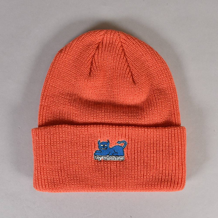 Toy Machine - Devil Cat Dock Beanie Red / Rust