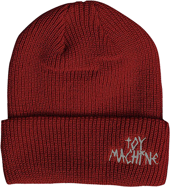Toy Machine - Tape Logo Beanie Maroon