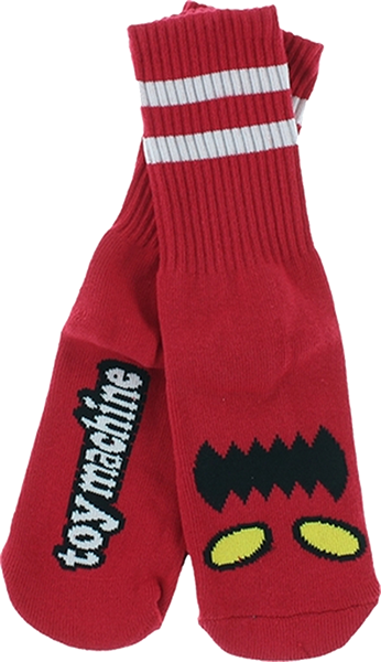 Toy Machine - Monster Youth Crew Socks Red