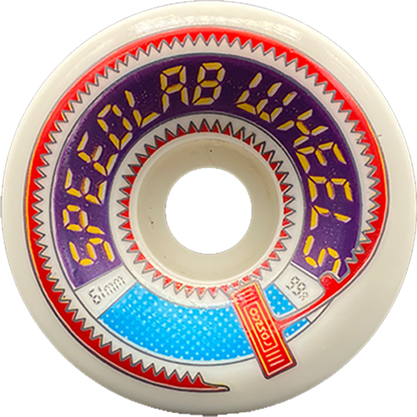 Speedlab - Artist Series Roszco 61mm 99a Wht - Skateboard Wheels (Set of Four)