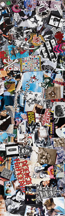 Powell Peralta - Grip Sheet 9x33 Animal Chin Collage - Skateboard Grip Tape