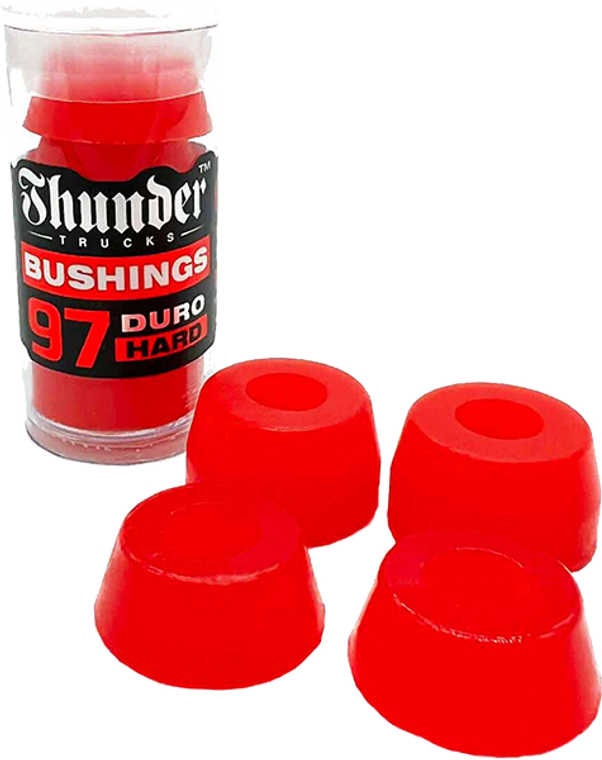 Thunder - Premium Bushings 97a Clear Red