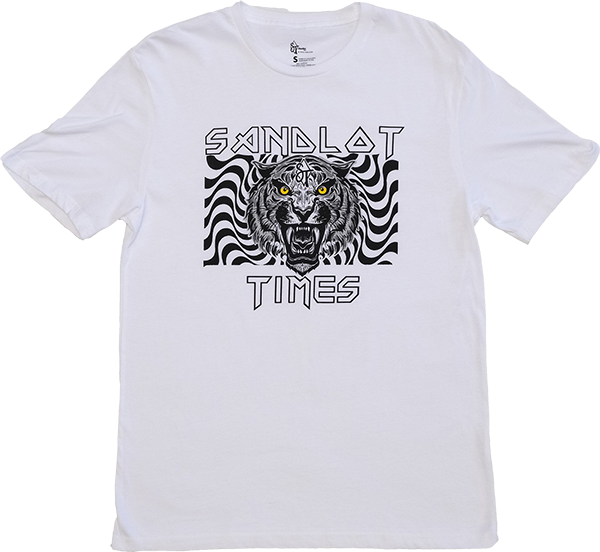Sandlot - Times Psych'd Ss S-white - Skateboard Tshirt