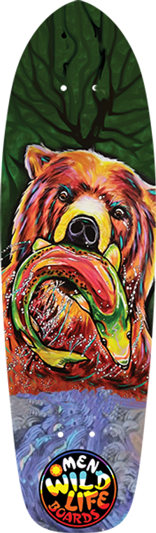Omen - Fisher King Mini Cruiser Deck-8.5x29 - Longboard Deck