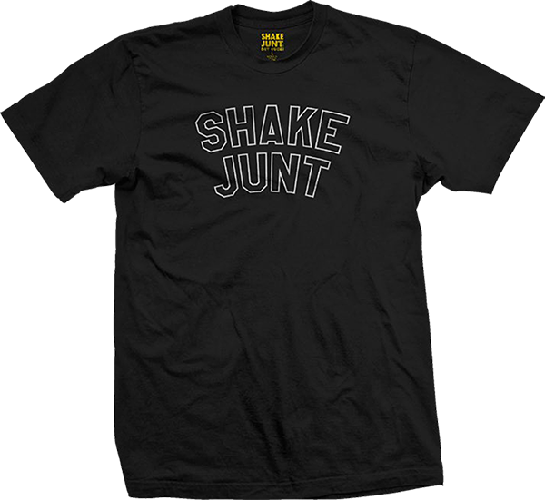 Shake Junt - Arch Logo Ss Xl-blk - Skateboard Tshirt