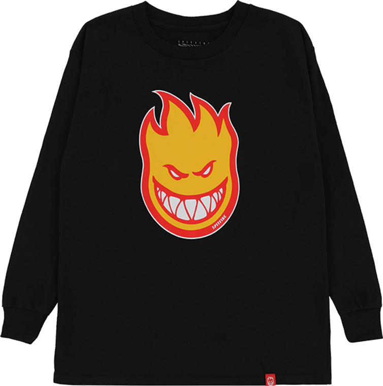 Spitfire - Bighead Fill Ls Yth Xl-blk/gold/red