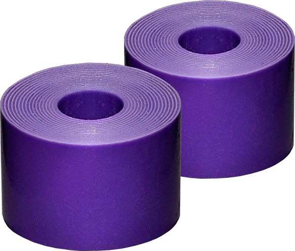 Seismic - Defcon Barrel 0.65" Med 93a Grape 2pc - Skateboard Bushings