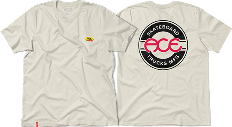 Ace Trucks - Bodega Ss S-natural - Skateboard T-Shirt