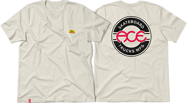 Ace Trucks - Bodega Ss M-natural - Skateboard T-Shirt