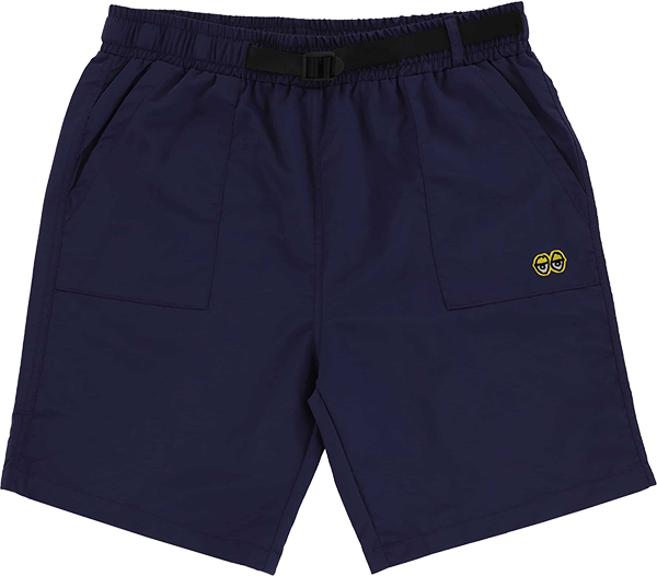 Krooked - Eyes Nylon Short S-navy/yel