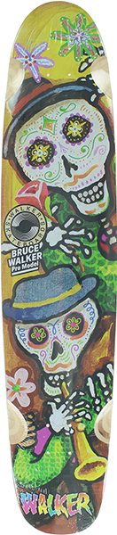 Walker - Muerto Mural Trumpet Deck-8.75x41.5 - Longboard Deck