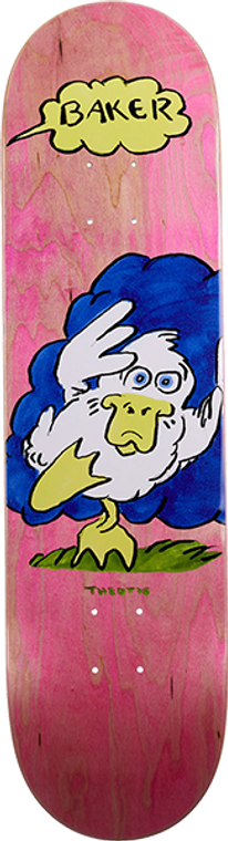 Baker - Beasley Quack Deck-8.12 Pink - Skateboard Deck