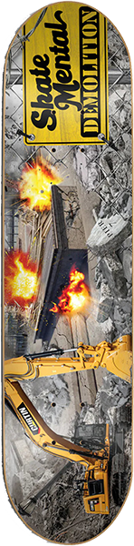 Skate Mental - Mental Curtin Blow That Place Up Deck-8.0 - Skateboard Deck