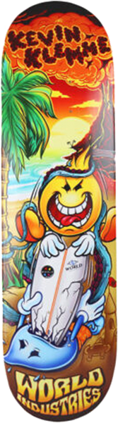 World Industries - Klemme Surfs Up Deck-8.25 - Skateboard Deck