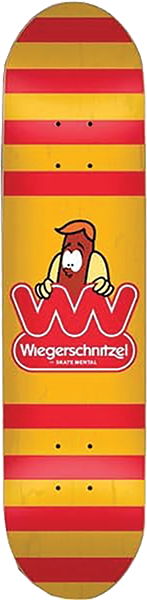 Skate Mental - Mental Van Wageningen Glizzy Deck-8.0 - Skateboard Deck