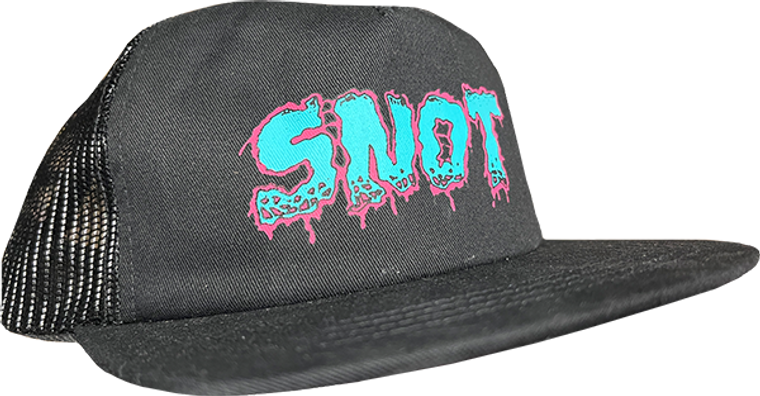 Snot - Meltdown Logo Classic Trucker Hat Black - Skateboard Hat