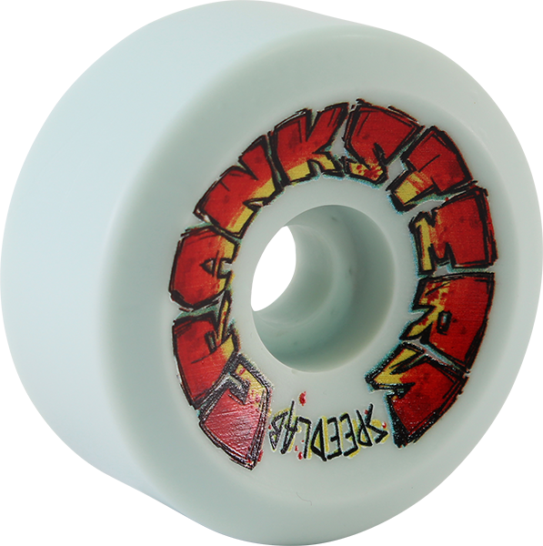 Speedlab - Cranksters 66mm 95a White - Skateboard Wheels (Set of Four)