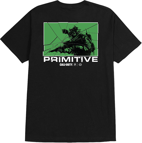 Primitive - Alpha Ss Xl-black - Skateboard Tshirt