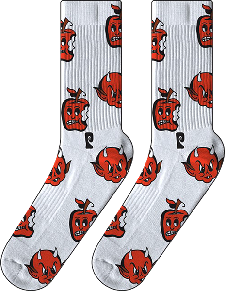 Psockadelic - Evil Apple Crew Socks