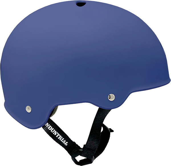 Industrial - Flat Blue Helmet M - Skateboard Helmet