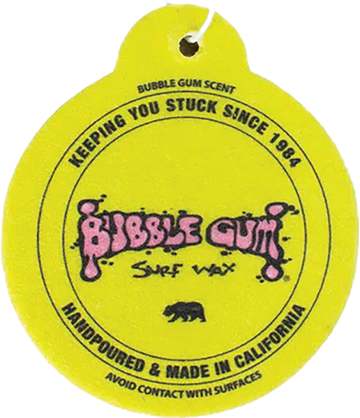 Bubble Gum - Gum Circle Air Freshener Bubblegum/yellow
