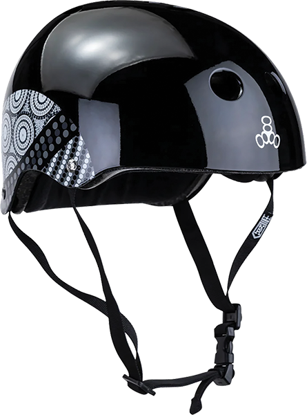 Triple 8 - Certified Sweatsaver S/m-keegan Palmer Black - Skateboard Helmet