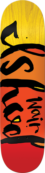 Real - Wair Script Colorblock Deck-8.28 - Skateboard Deck