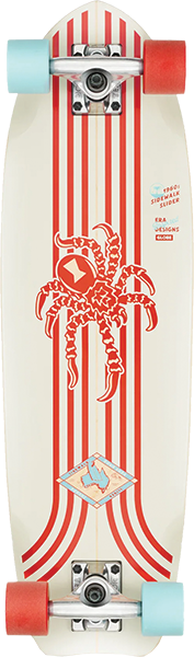 Globe - Sidewalk Slider Comp-8.25x28.75 Red/spider - Complete Skateboard