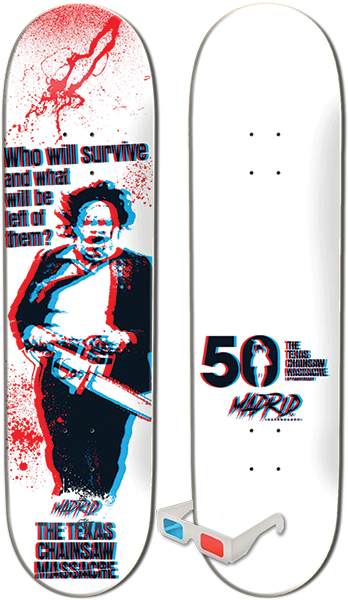 Madrid - Tcm Ltd Survive 3d/street Deck-8.5x32.5 - Skateboard Deck