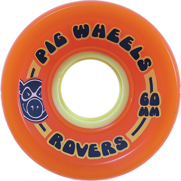 Pig - Rover 60mm 85a Orange - Skateboard Wheels (Set of Four)
