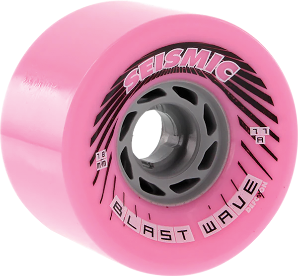 Seismic - Blast Wave 78mm 77a Bubblegum Defcon - Skateboard Wheels (Set of Four)
