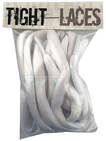 Tight Laces Oval 48" White
