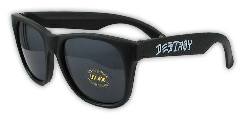 Thrasher Skate And Destroy Sunglasses Black