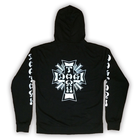 Dogtown Cross Logo Black Hz/swt Xl