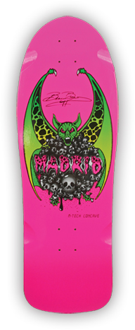 Madrid Beau Brown Pink Re-issue Deck 10.375 X X 30.625 - Skateboard Deck