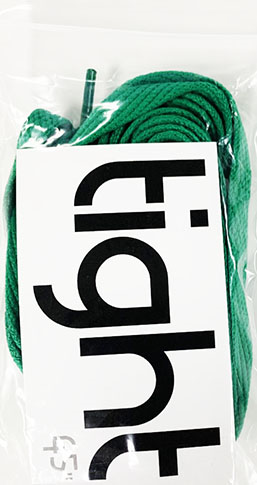 Tight Laces Flat 45" Kelly Green