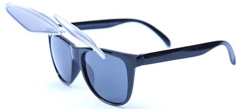 Happy Hour Flip Up Silver Bullets Sunglasses