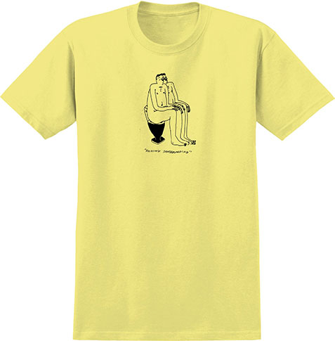 There Be Right Back Cornsilk Ss Xl