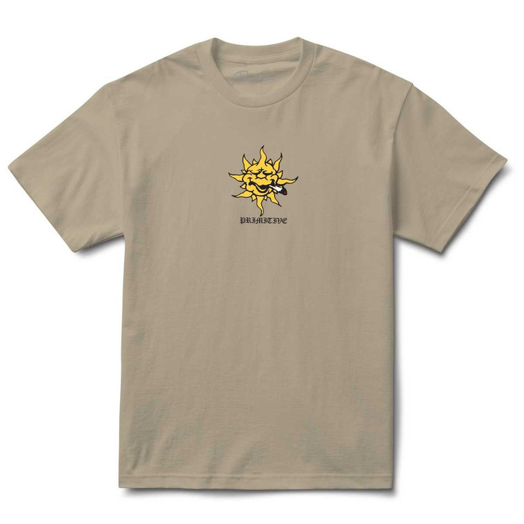 Primitive Burnt Sand Ss M - Skateboard Tshirt
