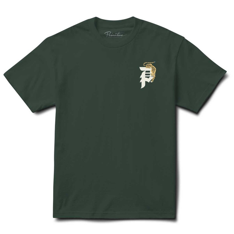 Primitive Prey Green Ss M - Skateboard Tshirt