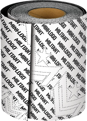 Mini Logo Grip 10.5" X 60 Black Roll - Skateboard Grip Tape