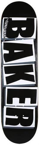 Baker Team Brand Logo Black/white Deck 8.125 - Skateboard Deck