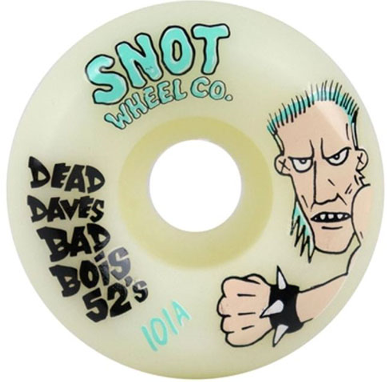Snot Dead Dave Bad Bois 52mm 100a - Skateboard Wheels (Set Of 4)