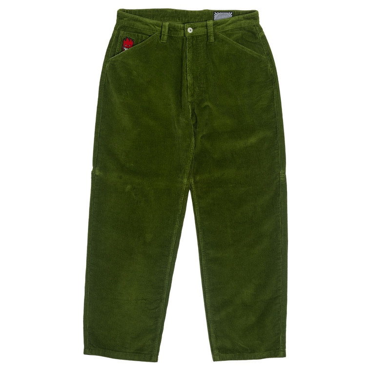 Spitfire Bighead Fill Cordroy Olive Pant M