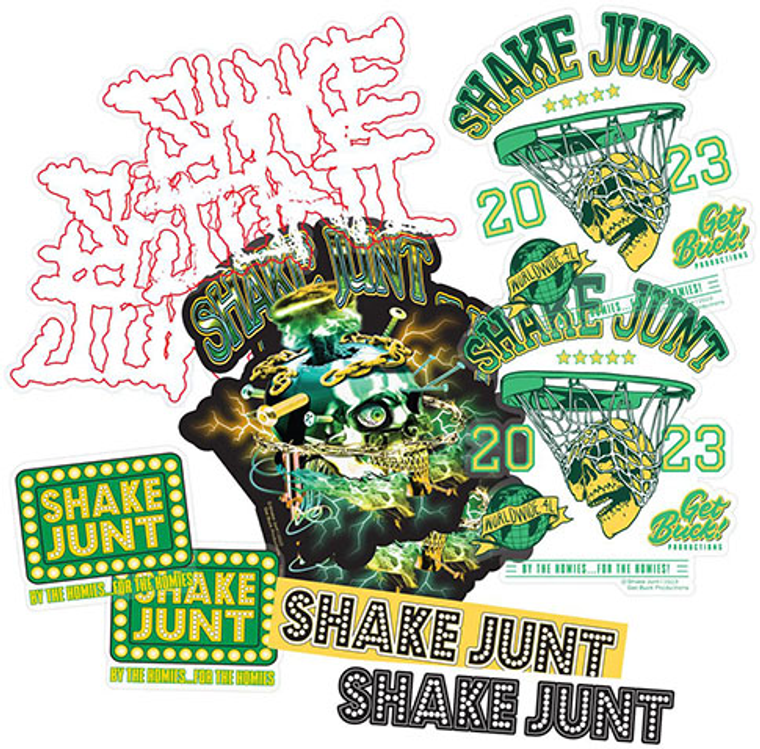 Shake Junt Summer 23 10ct Sticker Pack