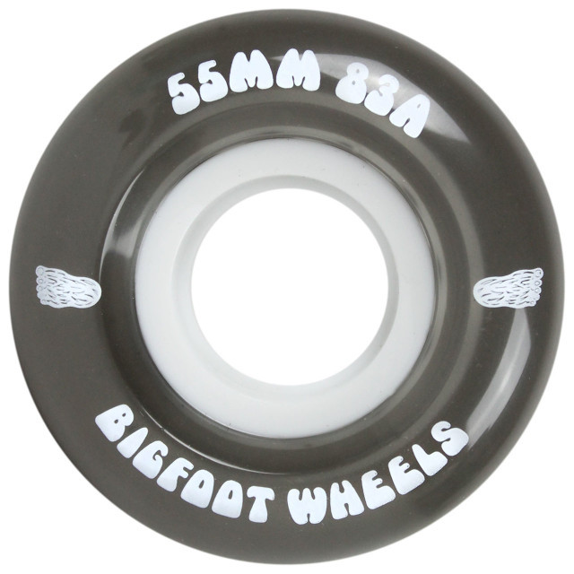 Bigfoot Cruiser Black 55mm 83a - Skateboard Wheels (Set Of 4)