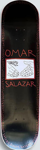 Doom Sayers Omar Salazar Snake Shake Deck 8.25 - Skateboard Deck