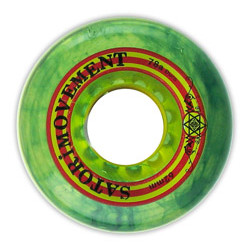 Satori Rasta Cruiser 62mm 78a - Skateboard Wheels (Set Of 4)