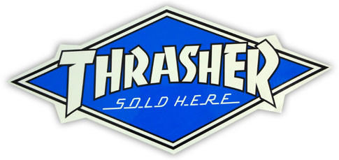 Thrasher Authorized Dealer Sticker